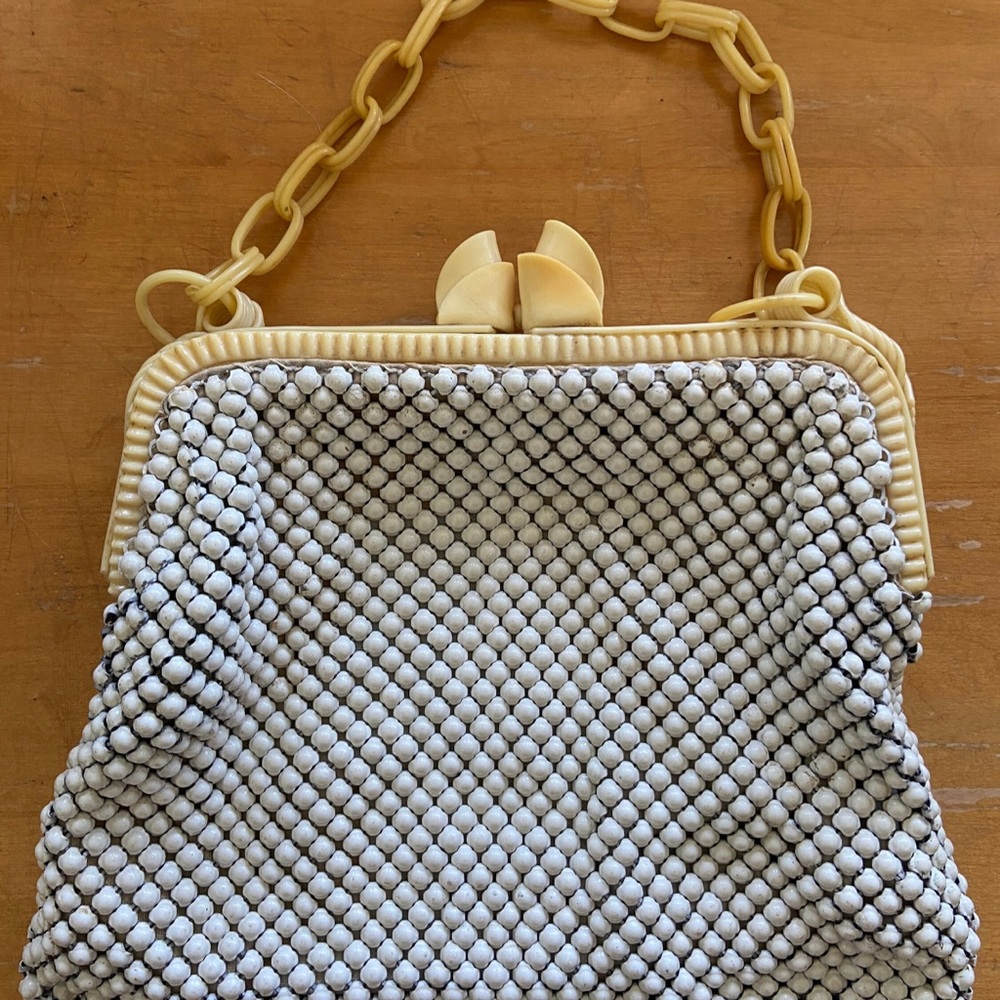 Vintage Chainmail & Bakelite Clutch